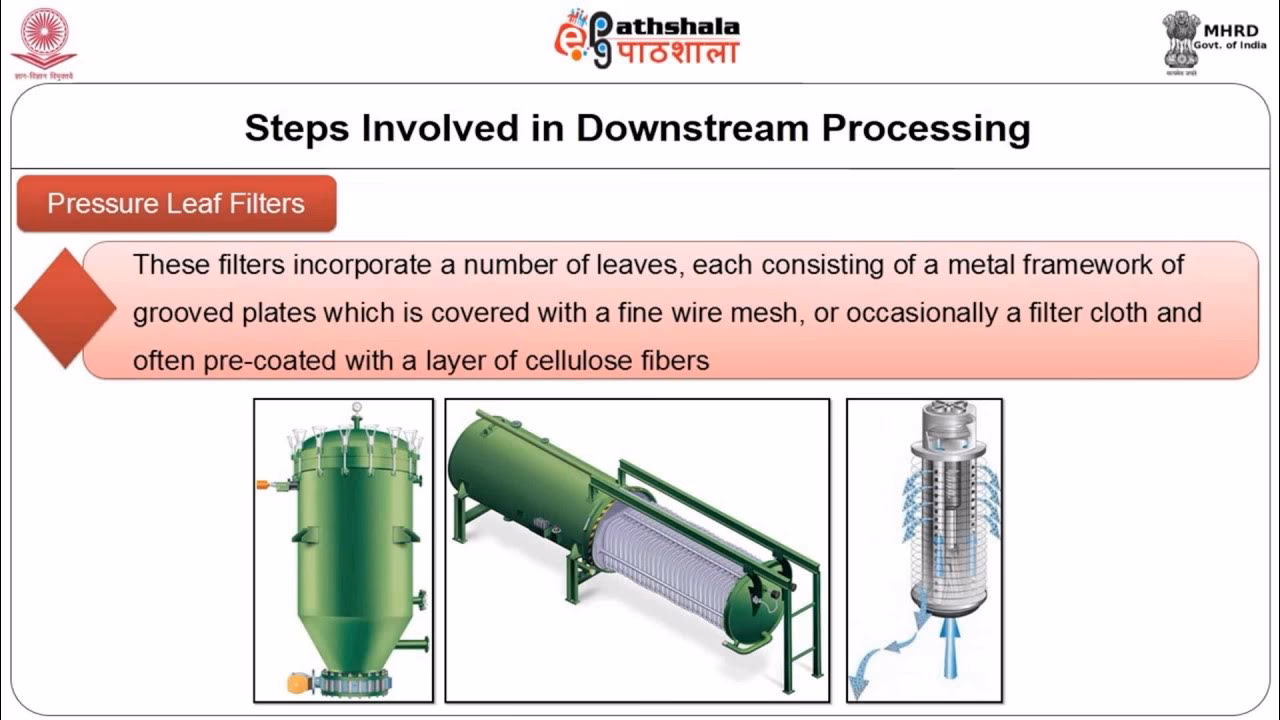 What is the first unit operation in a downstream process?