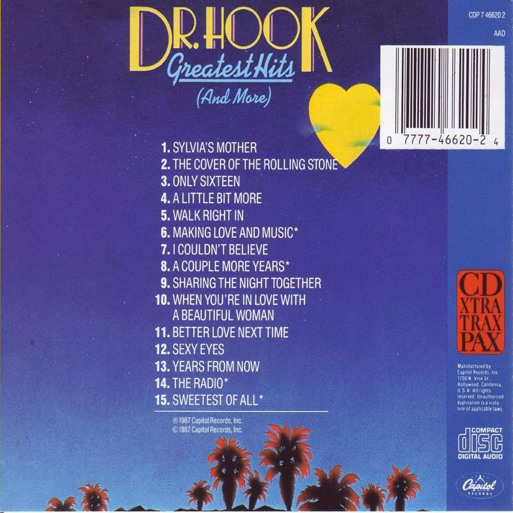 What is the best album credited to Dr Hook and the Medicine Show?