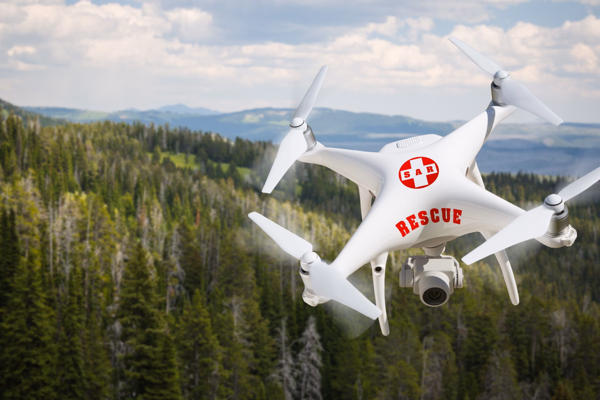 What is a search and rescue drone?