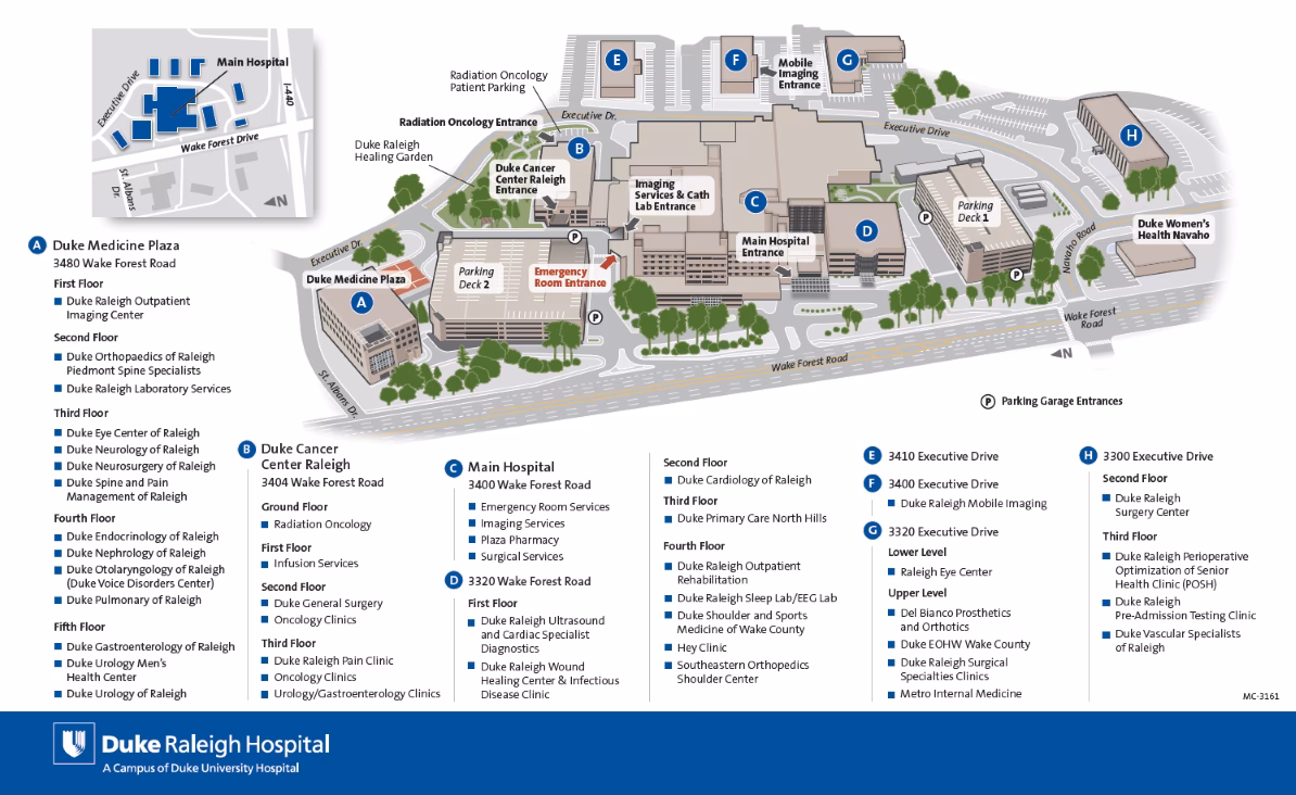 What is the Duke Raleigh Department of Pharmacy?