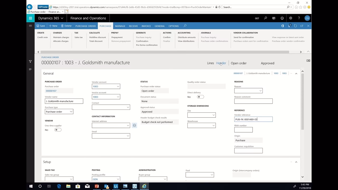 How does Dynamics 365 improve financial management?