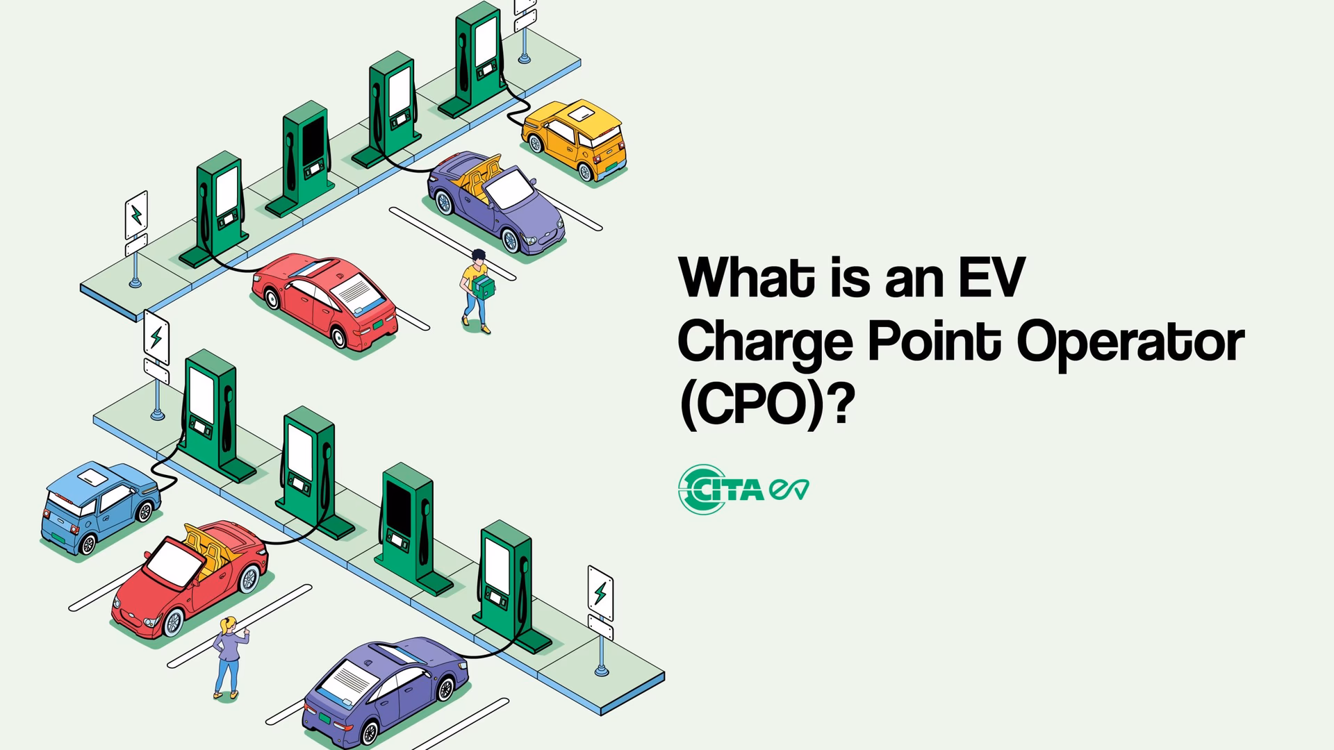Who owns a charge station?