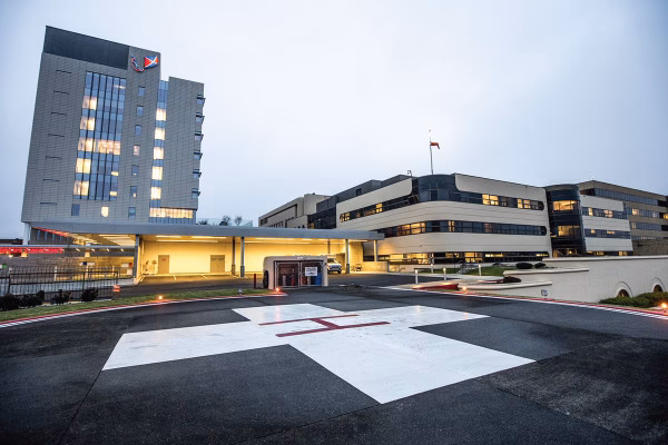 Is Emanuel Hospital a trauma center?