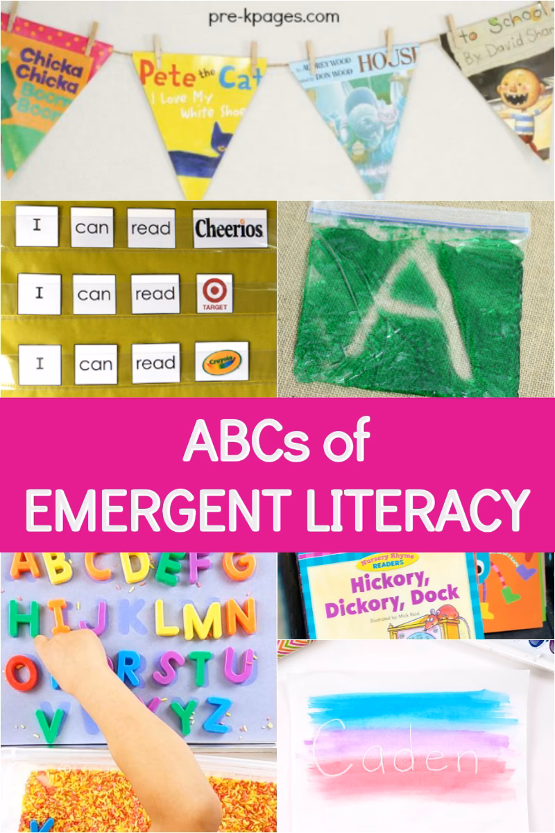 How can I encourage emergent literacy?