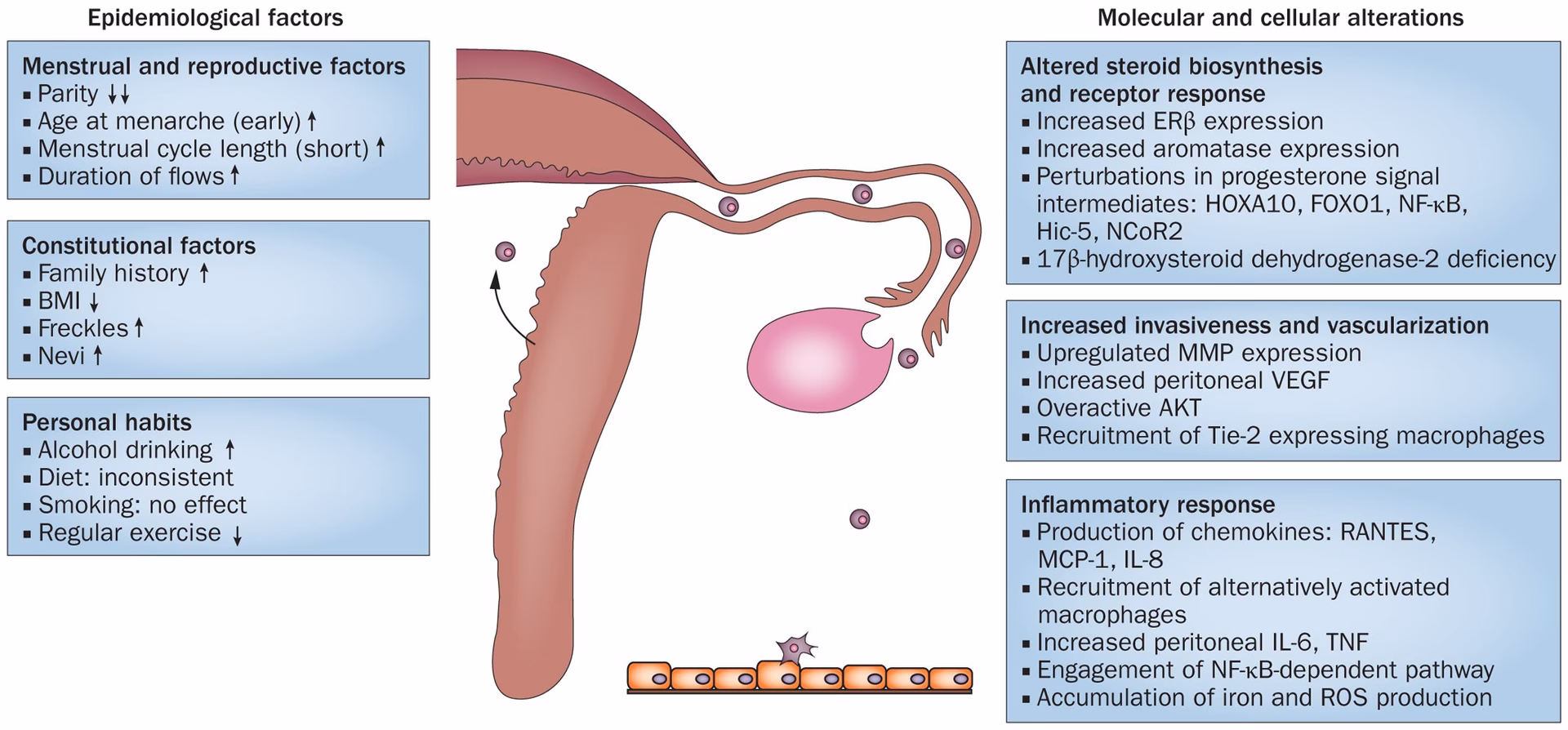 What are the emerging strategies for the treatment of endometriosis?