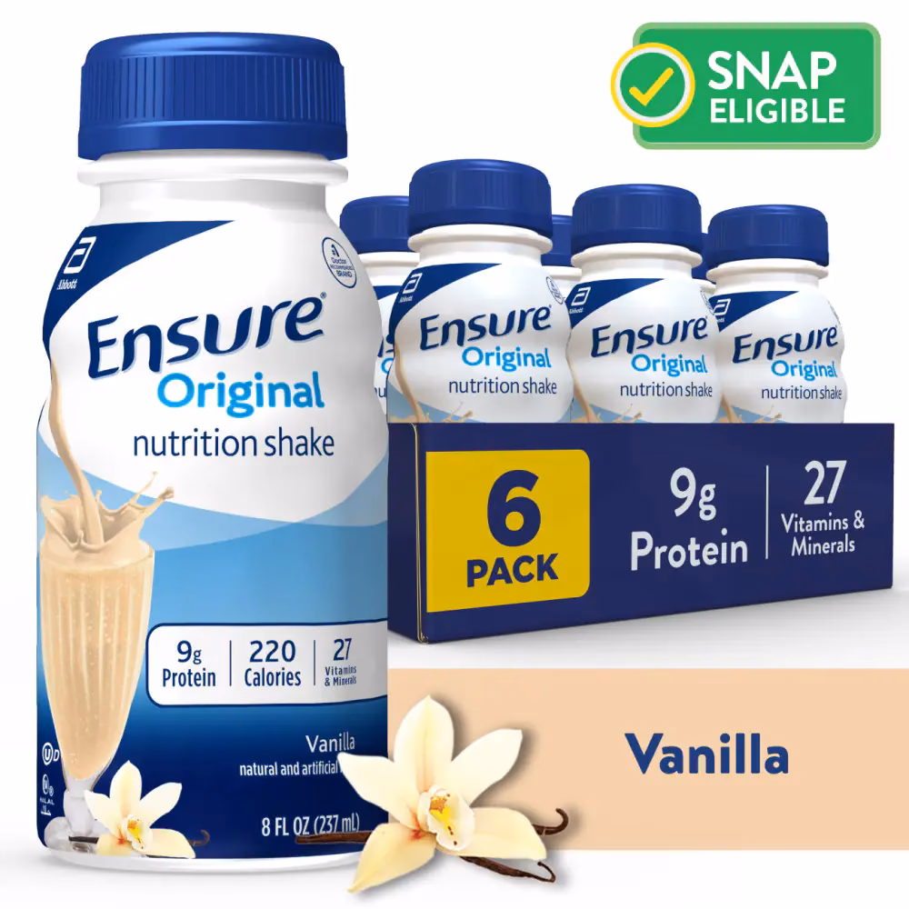 Does ensure ® have low sugar & low fat?