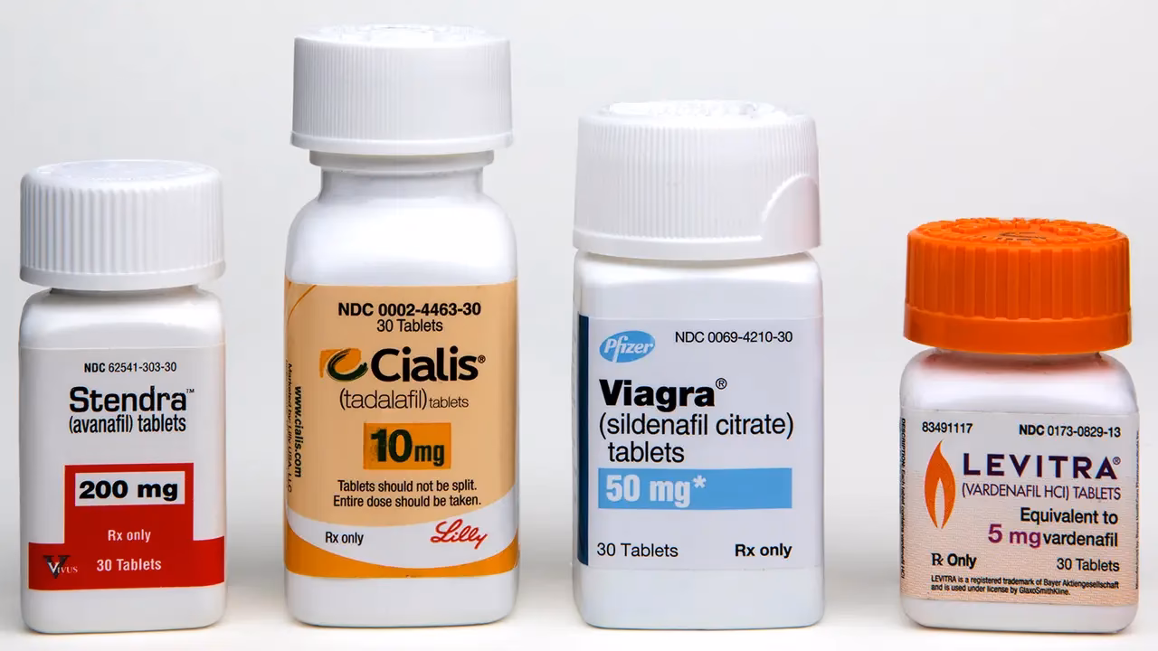 What types of medications are used in erectile dysfunction (ED)?