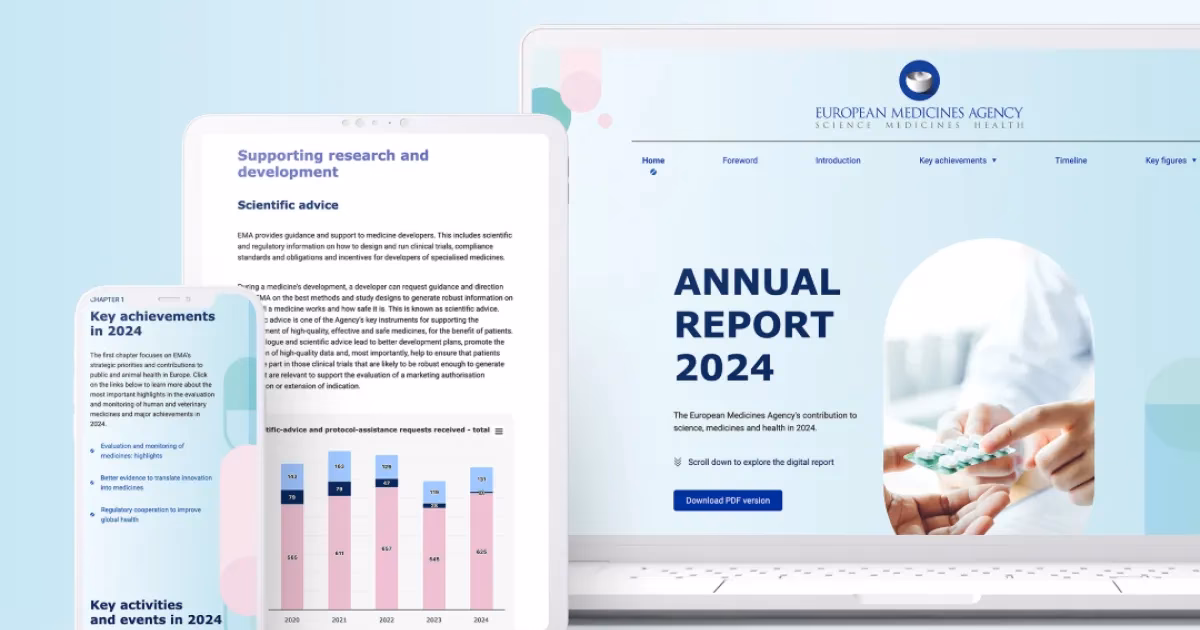 What is EMA's annual report 2024?