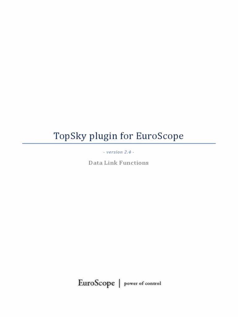 How do I load the plugin & setup Euroscope?
