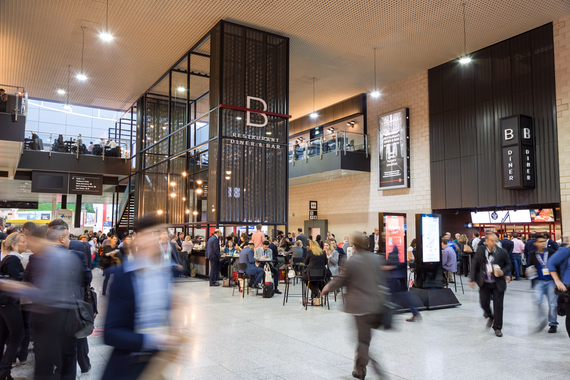 Does ExCeL London hospitality offer catering?