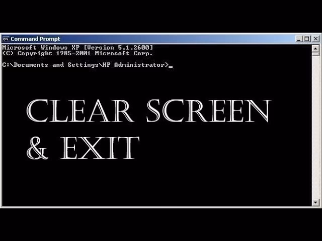 How do I force exit a program in a command prompt?