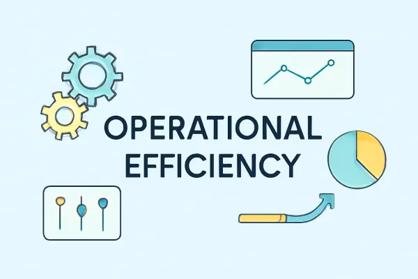 What is operational efficiency ratio?