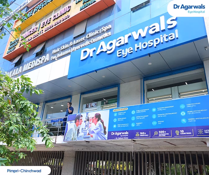 Where is harsh eye clinic in Pune?
