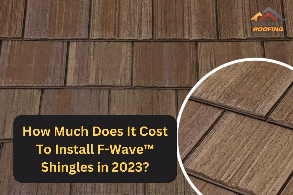 Are F-wave shingles covered by a warranty?