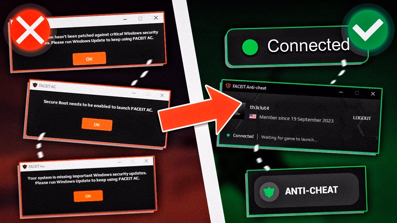 Why does FACEIT install assistant not work in Windows 10?
