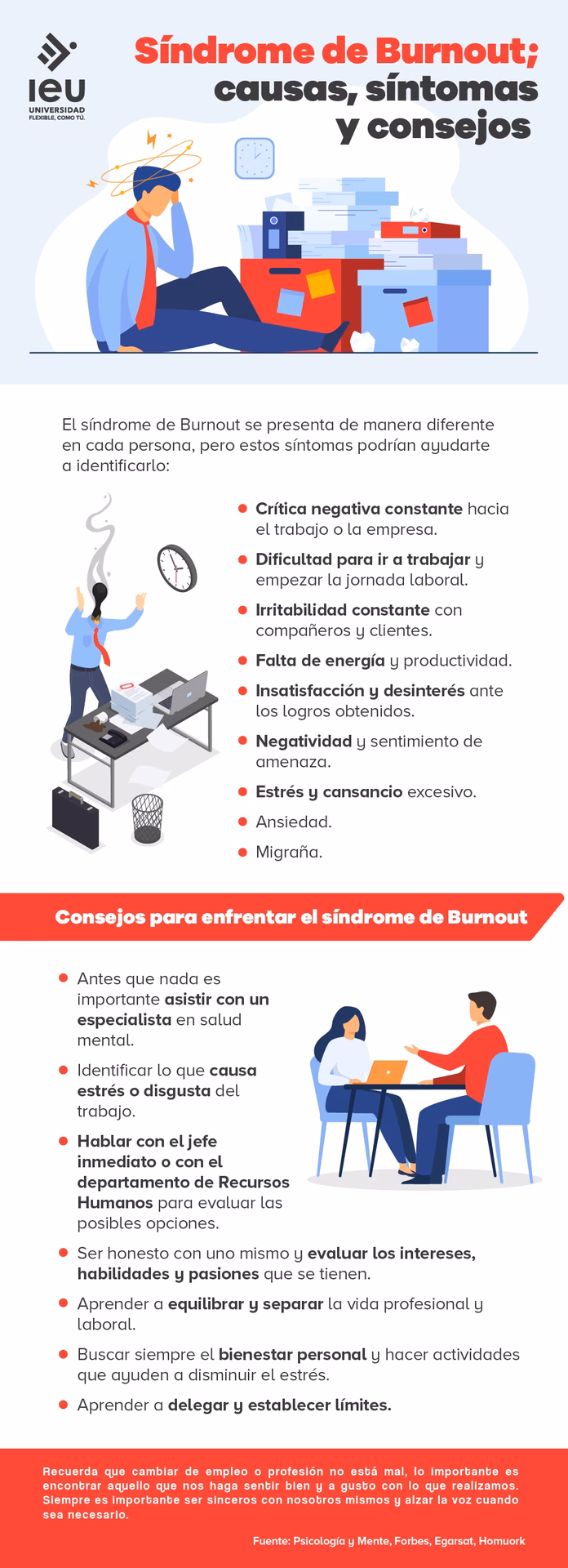 ¿Cuáles son las causas de la insatisfacción en el trabajo?