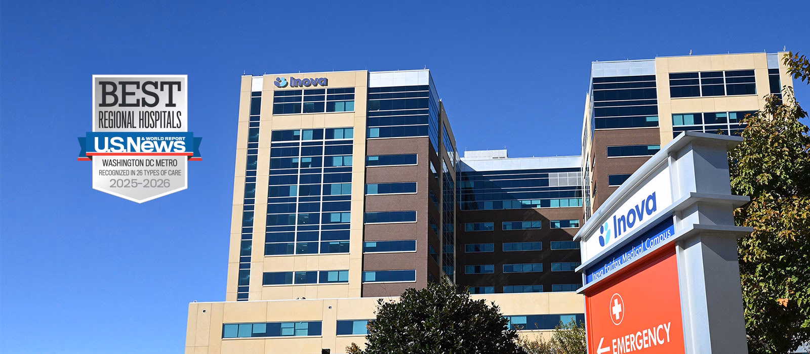 What services does Fairfax Hospital offer?