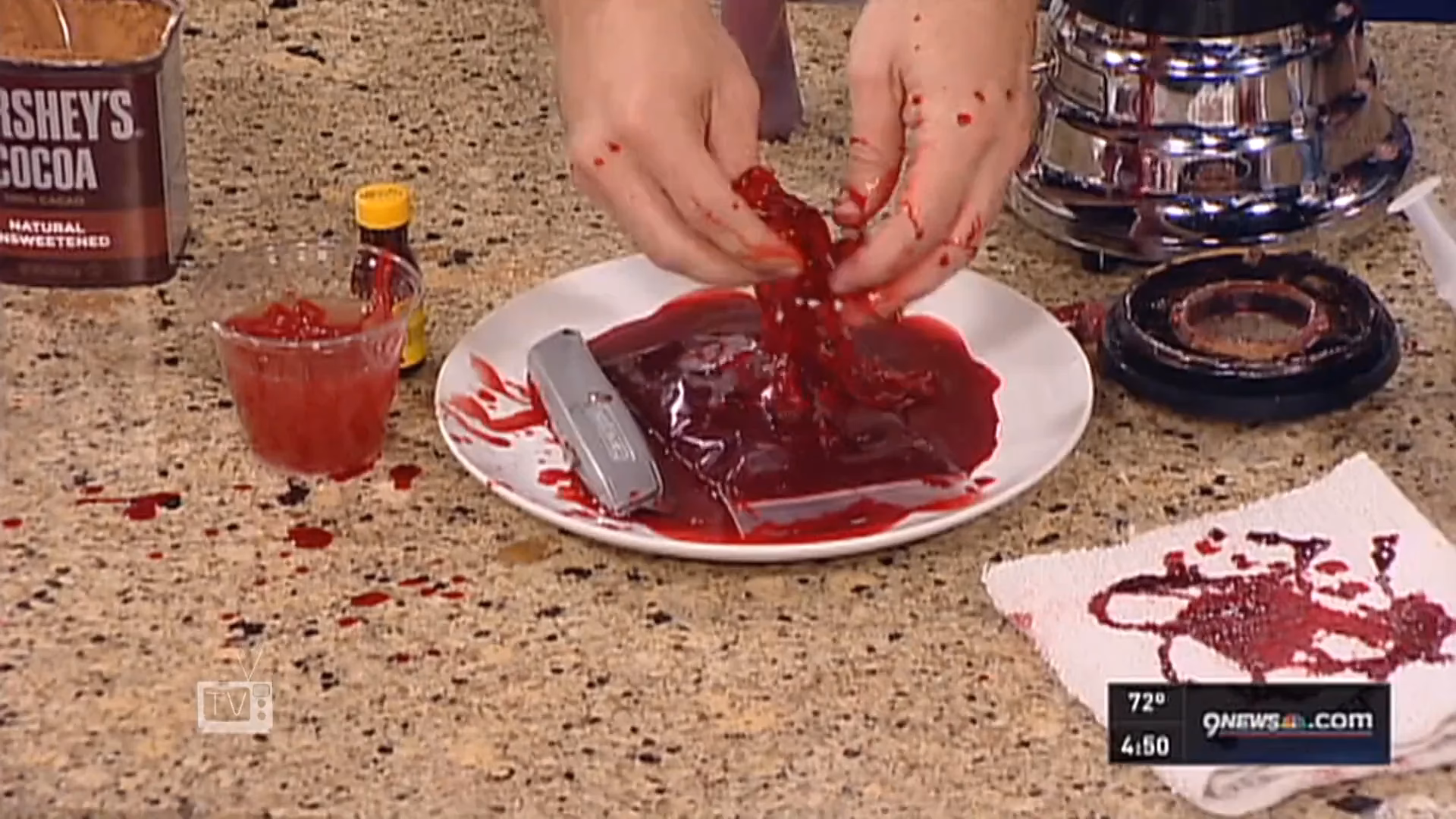 What is fake blood?