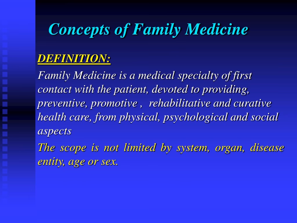 How can a family medicine doctor help me?