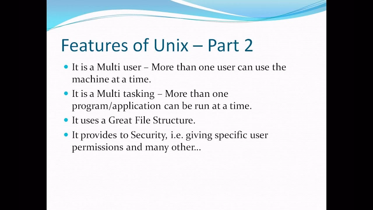 Why is Unix important?