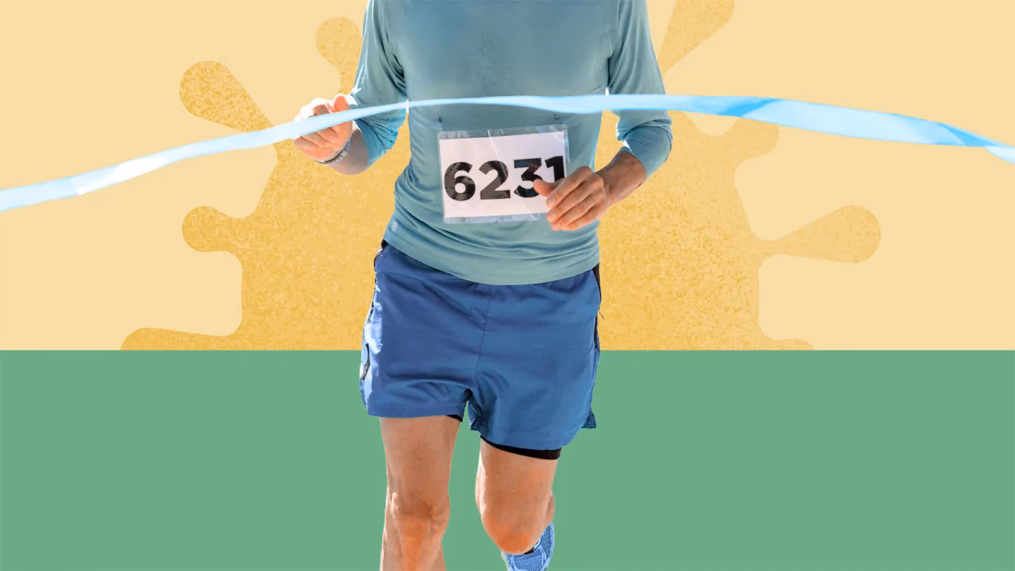 Why do runners get ill after running a marathon?
