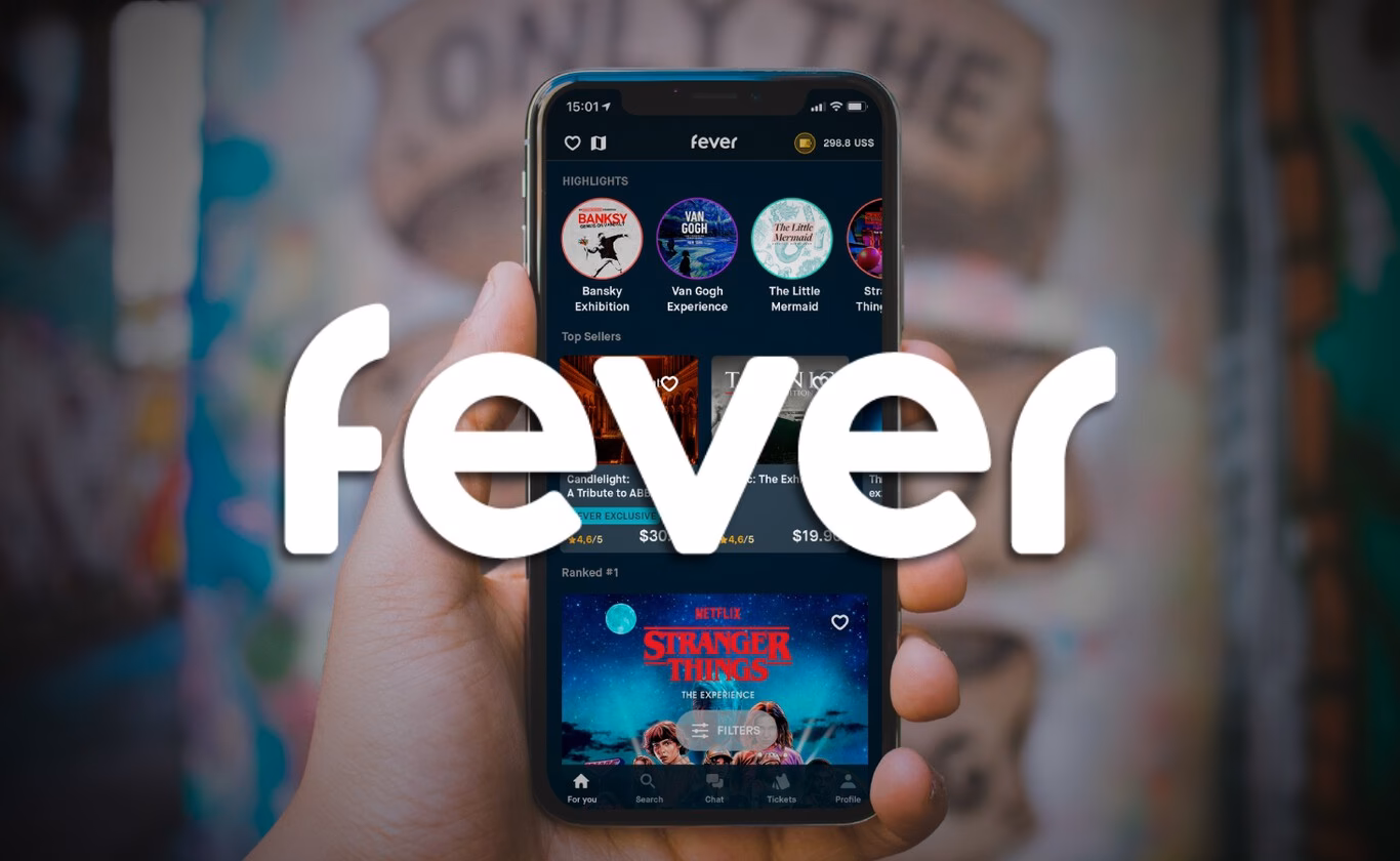 Does fever have a mobile app?