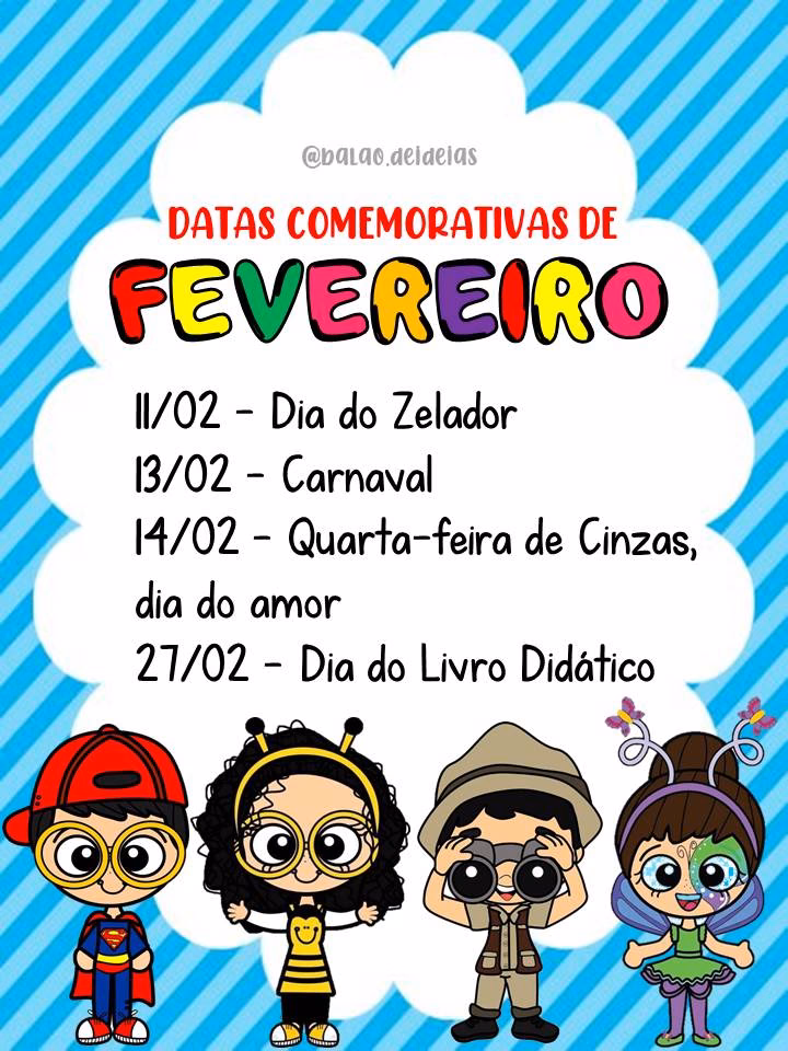 Quais são os dias que comemoram no dia 10 de fevereiro?