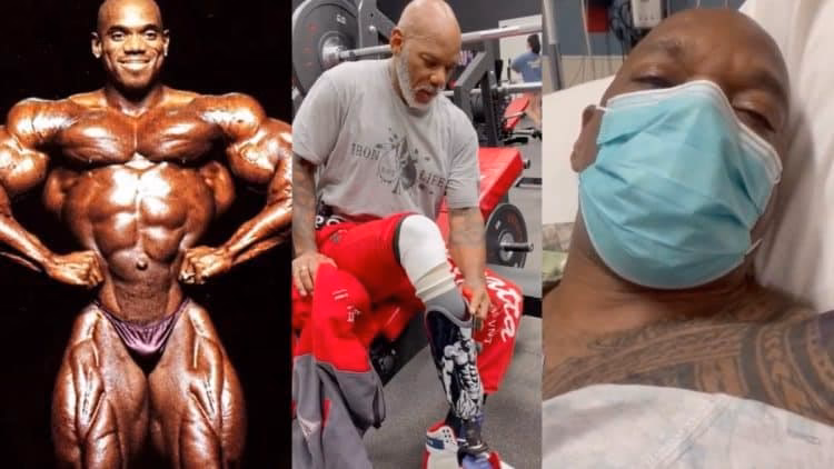Does Flex Wheeler have 'indescribable' back pain?