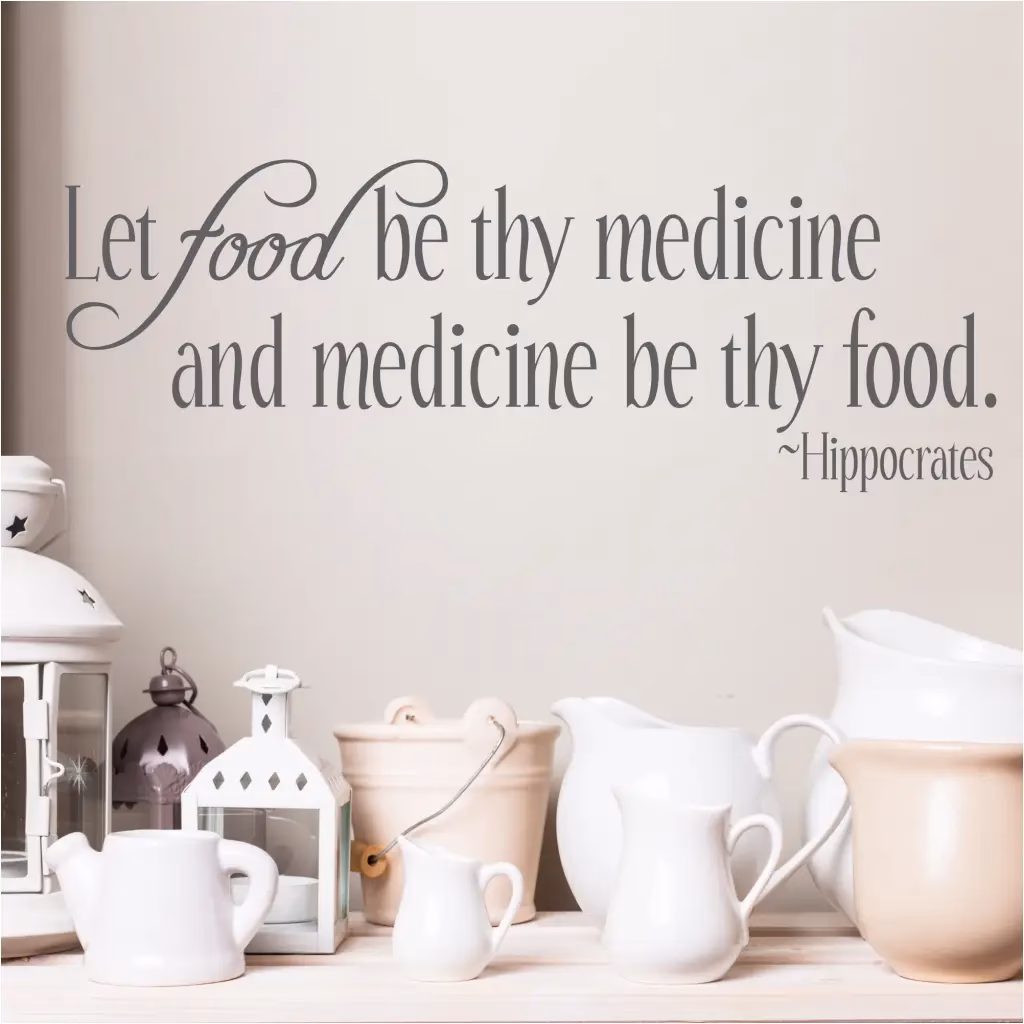 What is the importance of food as medicine?
