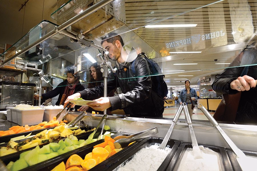 What is Hopkins dining?