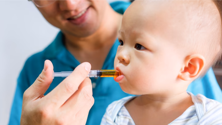 How do you stop a child from taking antibiotics?