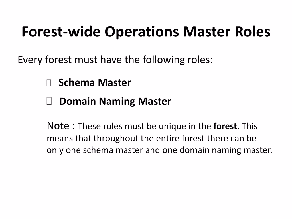What is a RID master FSMO role holder?