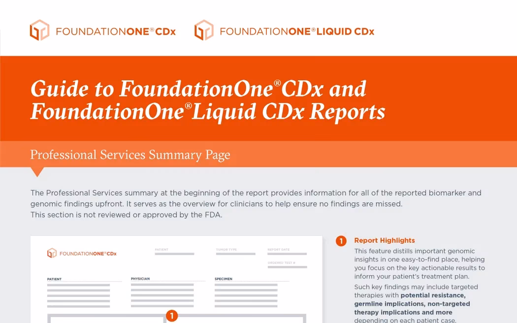 Does Medicare cover Foundation Medicine testing?