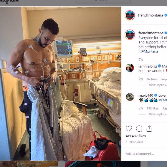 What happened to French Montana?