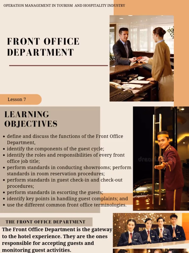 What makes a good front office?