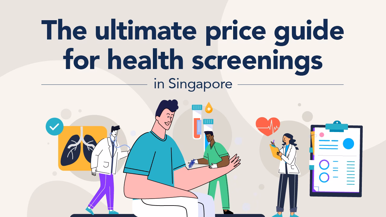How much does a health screening cost in Singapore?