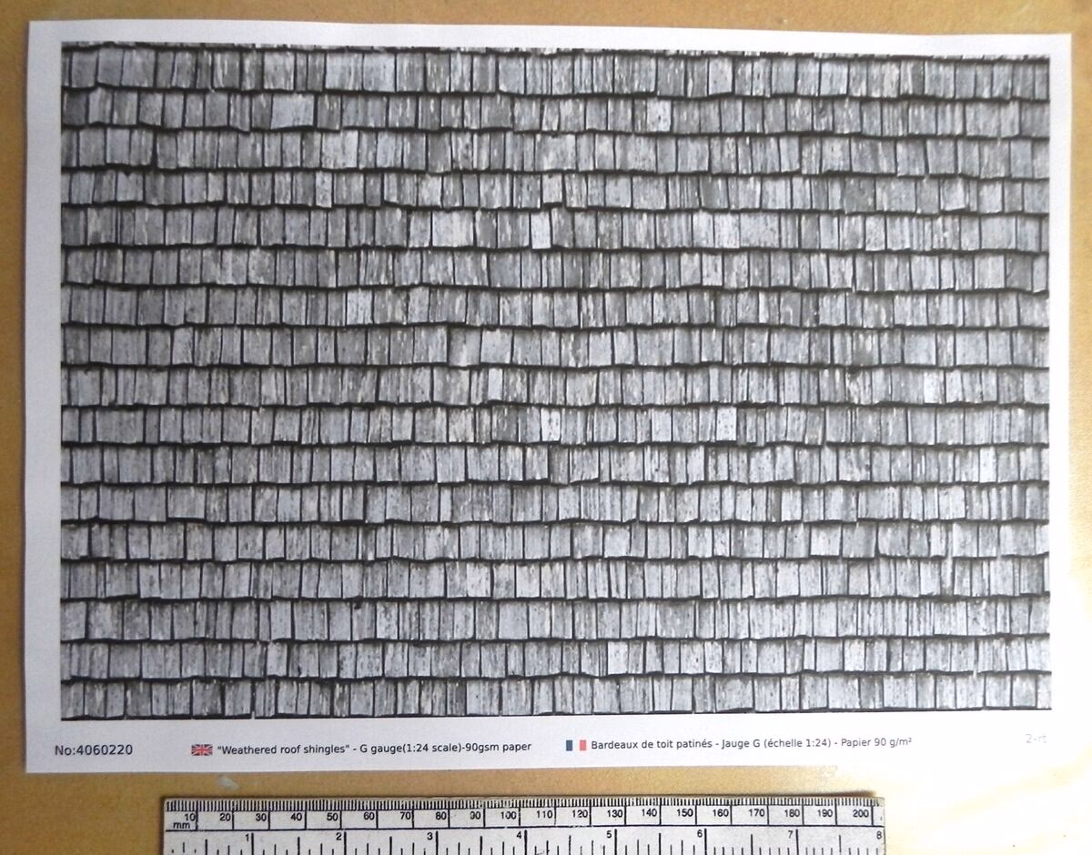 What is fish scale shingles?