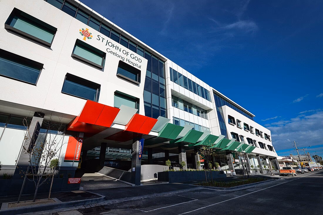 What is St John of God Geelong Hospital?