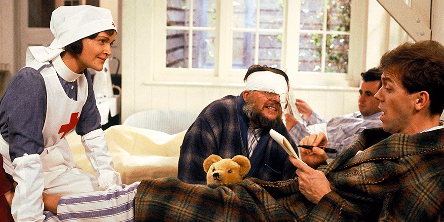 What does the general ask Blackadder to find?