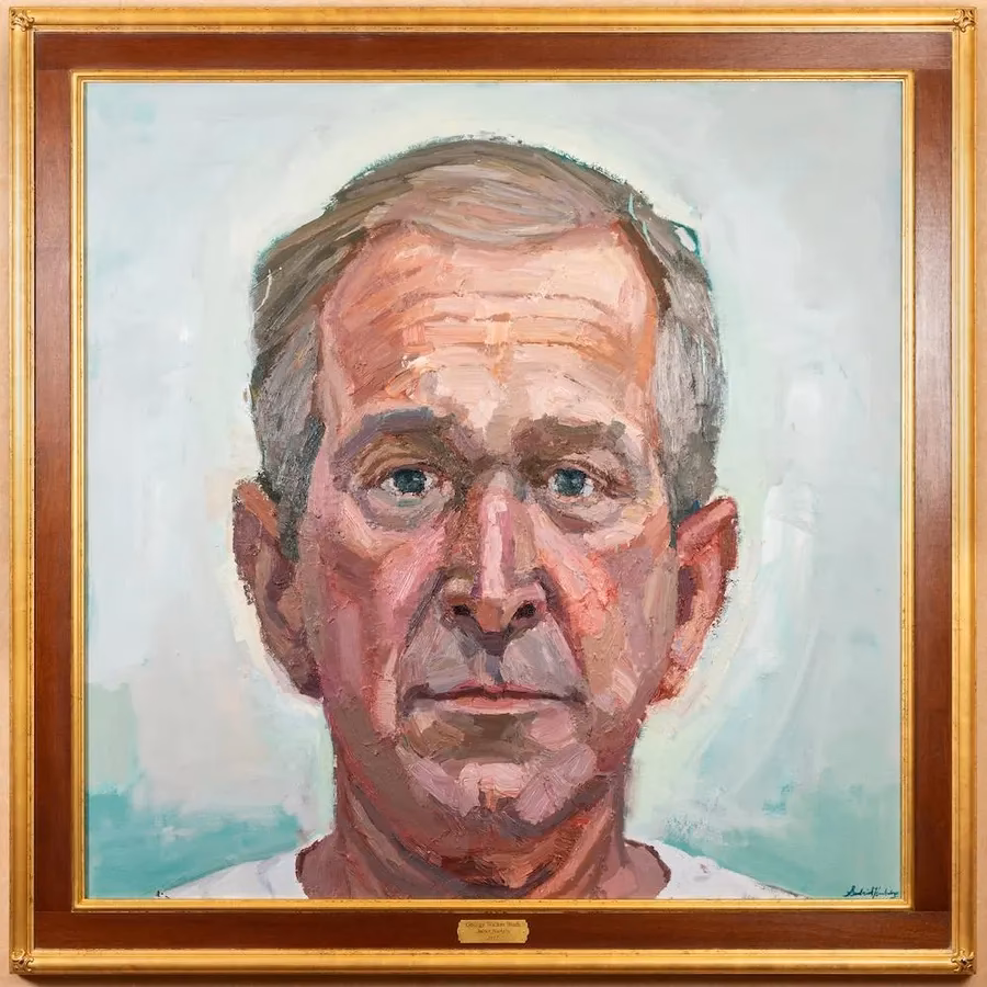 Did George Bush have a good art style?
