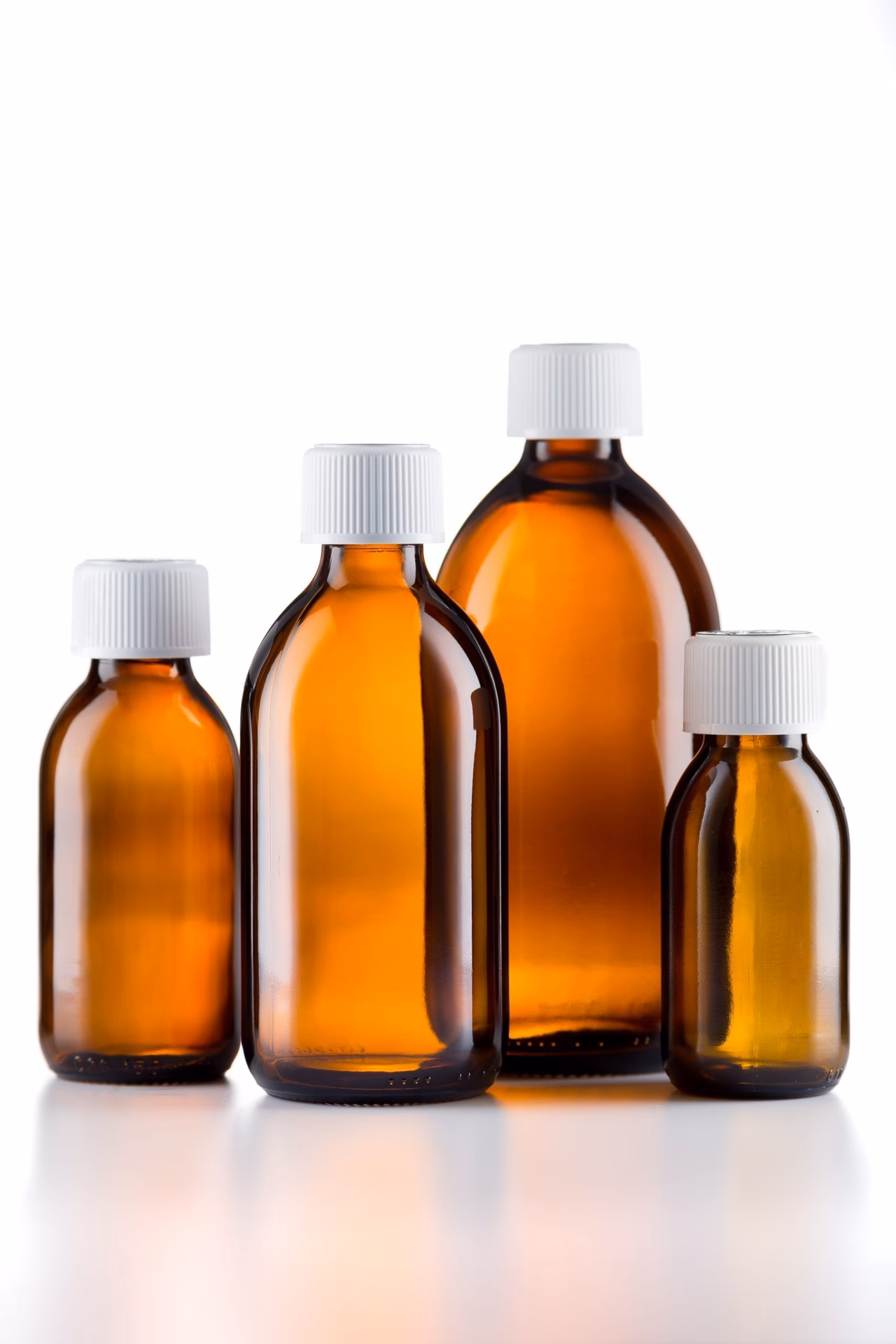 What is a glass medicine bottle used for?