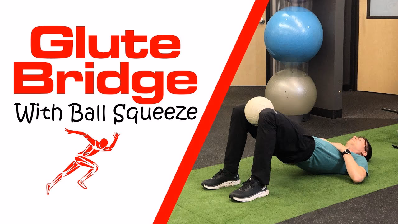 What is a glute bridge?