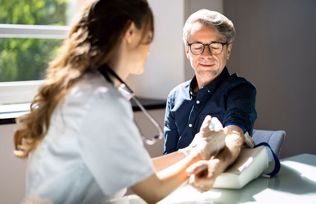 What should I do if I have a blood test?