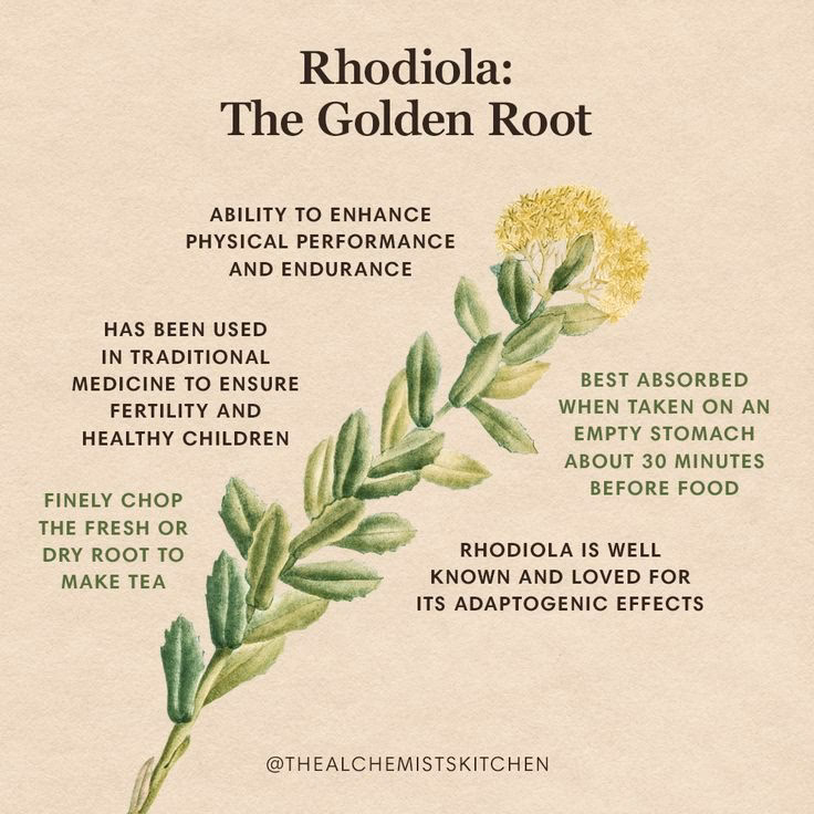 Is golden root good for mental health?