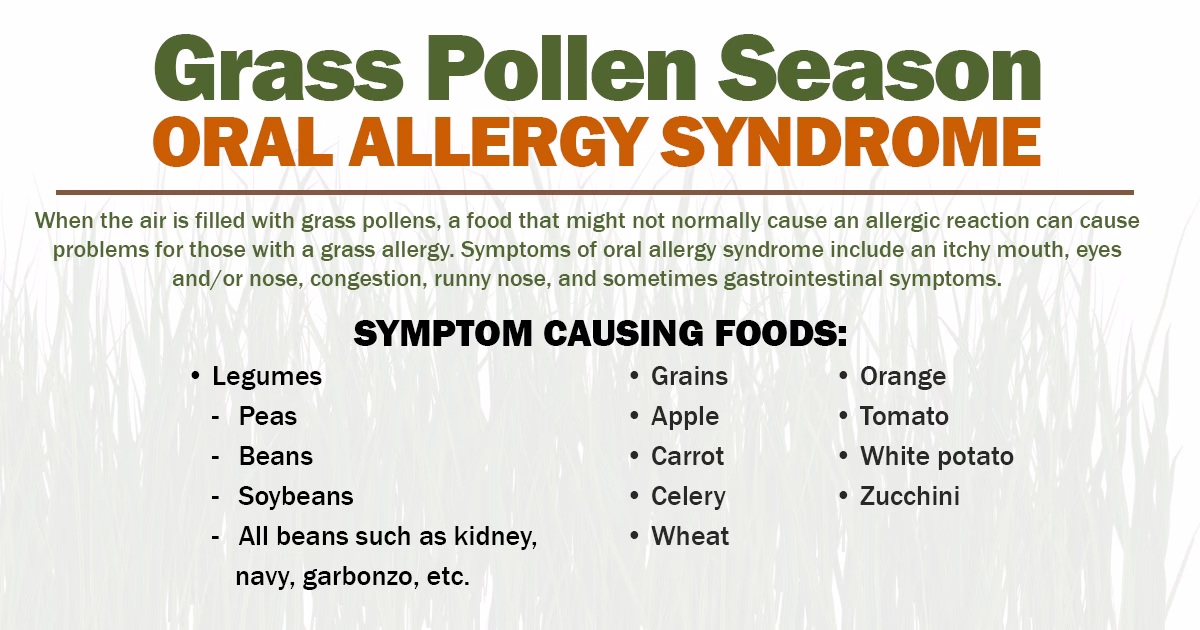Are there different types of grass allergies?