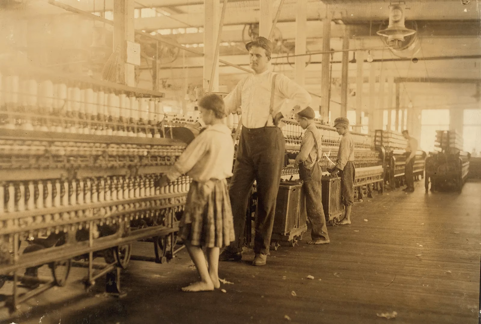 What was child labour in Britain during the Industrial Revolution?