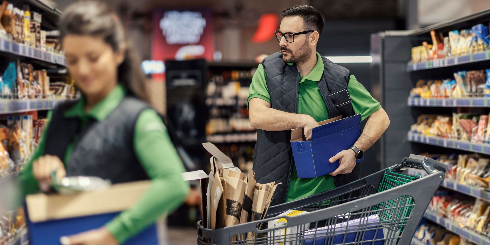 What is Operations Management in a supermarket?