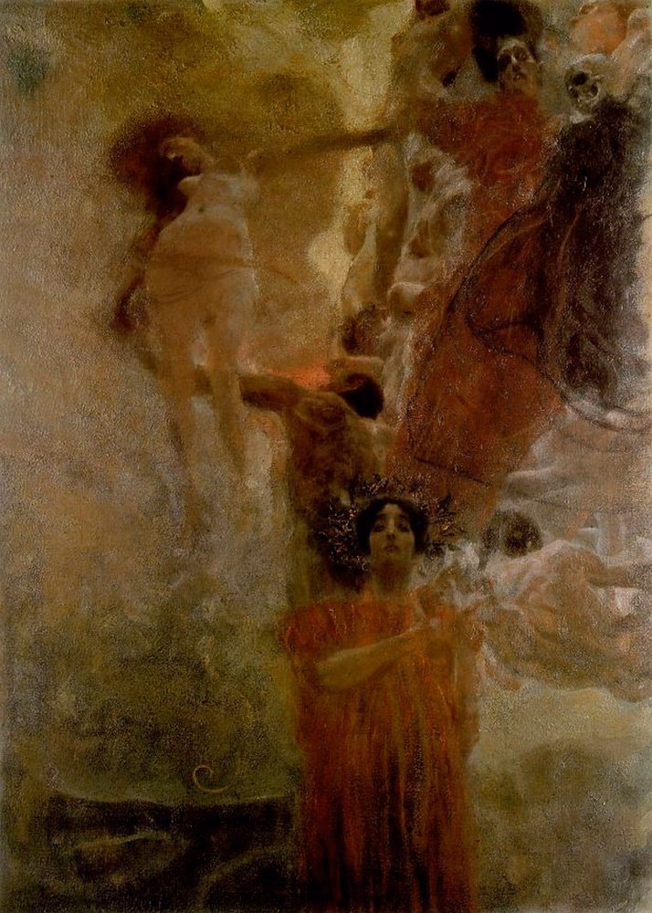 How did Klimt gild medicine?