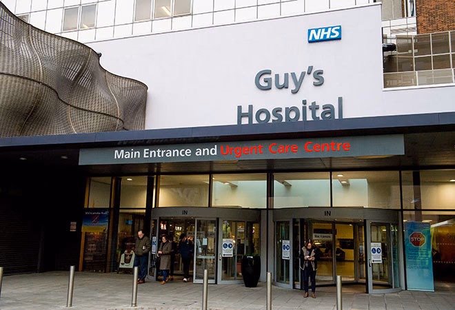 Which NHS hospital is part of Guy's & St Thomas' NHS Foundation Trust?
