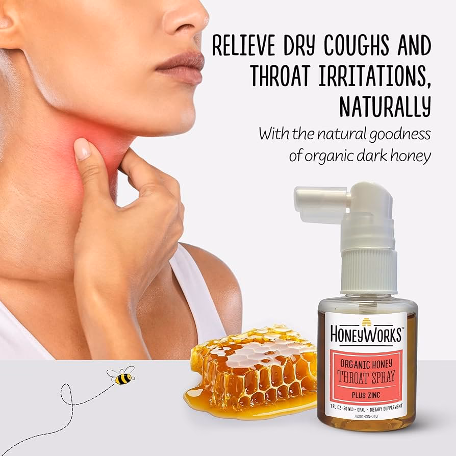 What is a cough suppressant spray & how does it work?